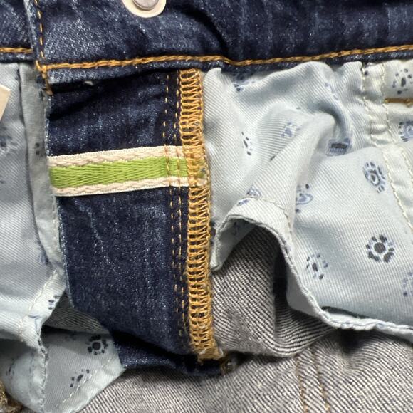 Pilcro Anthropologie Relaxed Straight Fit Jeans Womens Size 26P Distressed - Picture 11 of 15